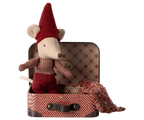 Maileg Christmas Mouse, Baby in Suitcase