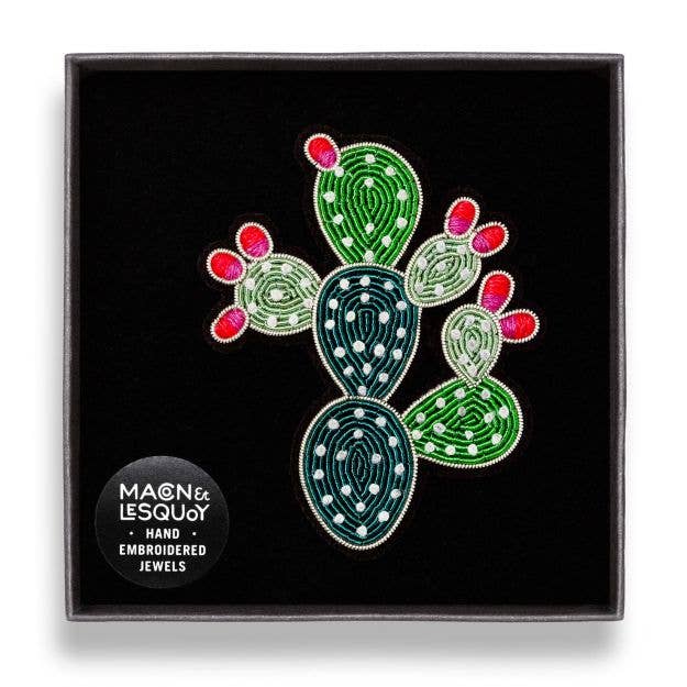 Macon & Lesquoy - Brooch - Prickly Pear