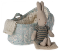 Rabbit in Carry Cot Micro - Blue