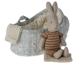 Rabbit in Carry Cot Micro - Maroon