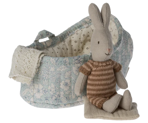 Rabbit in Carry Cot Micro - Maroon