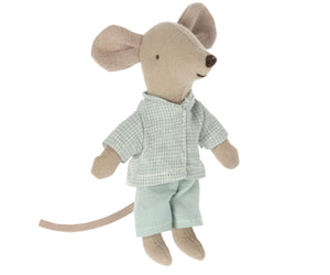 Maileg Pajamas Little Brother, Mouse