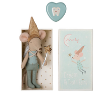 Load image into Gallery viewer, Maileg Tooth Fairy Mouse, Blue
