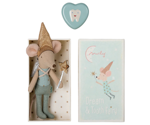 Maileg Tooth Fairy Mouse, Blue