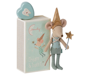 Maileg Tooth Fairy Mouse, Blue