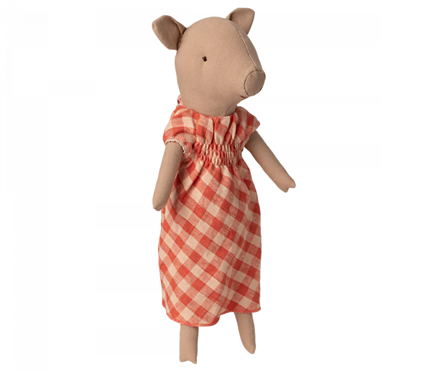 Maileg Pig with Dress