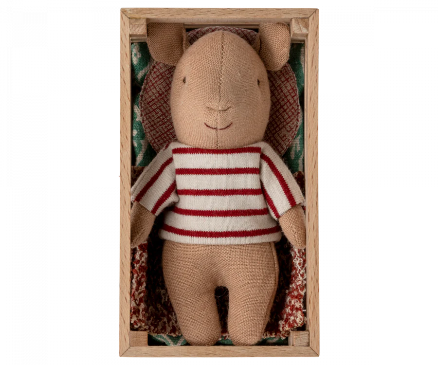 Maileg - Pig in Box - Baby, Girl