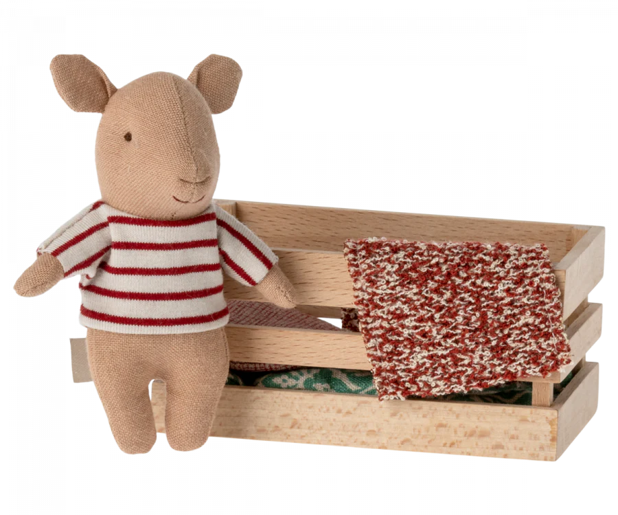 Maileg - Pig in Box - Baby, Girl