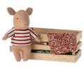 Maileg - Pig in Box - Baby, Girl