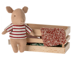 Maileg - Pig in Box - Baby, Girl