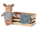 Maileg - Pig in Box - Baby, Boy