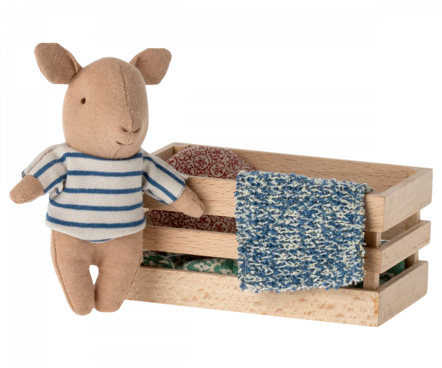 Maileg - Pig in Box - Baby, Boy