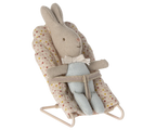 Maileg Rabbit, My - Light Blue Check