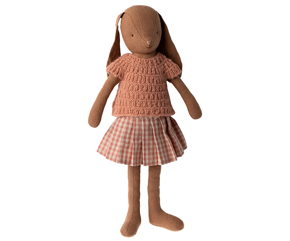 Maileg Bunny Size 3 - Knitted Shirt & Skirt
