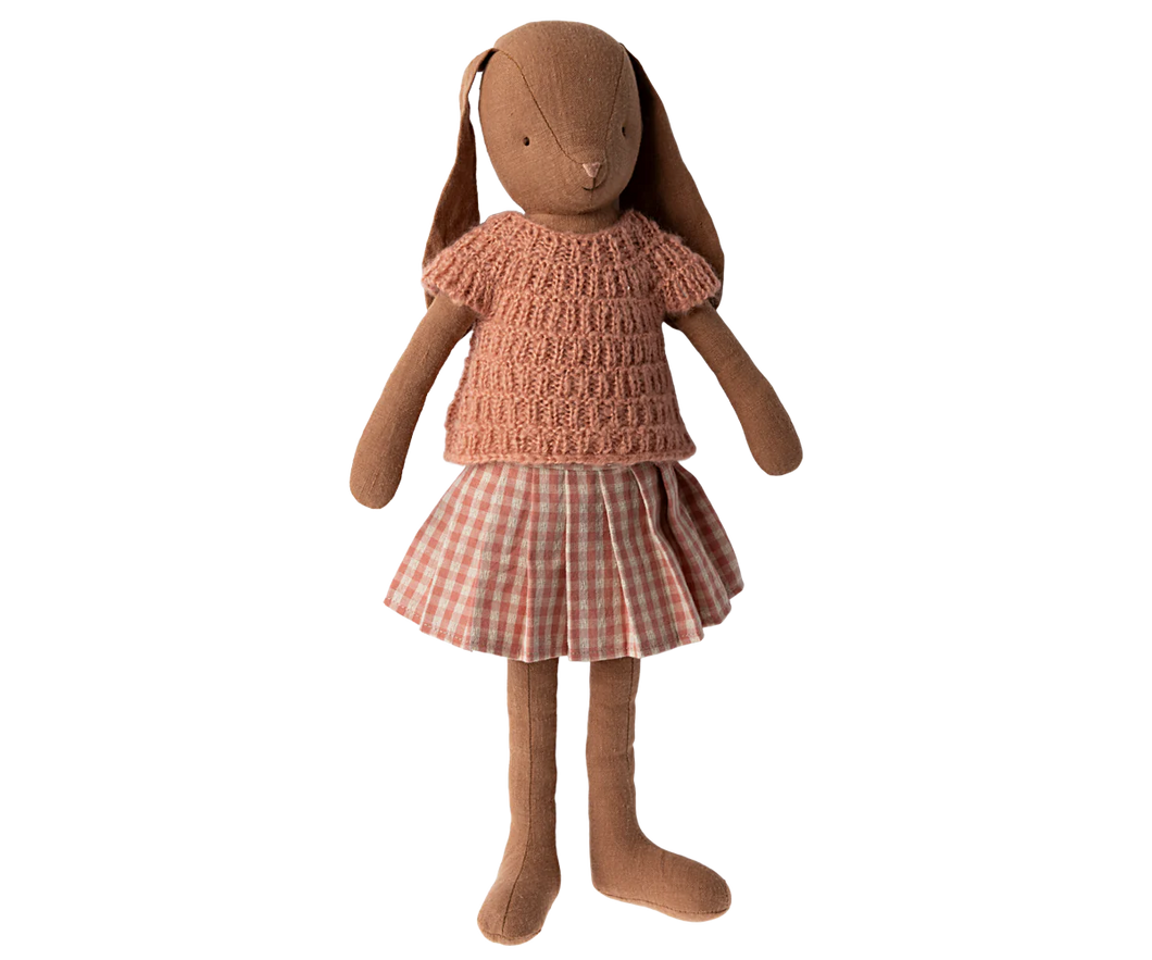 Maileg Bunny Size 3 - Knitted Shirt & Skirt