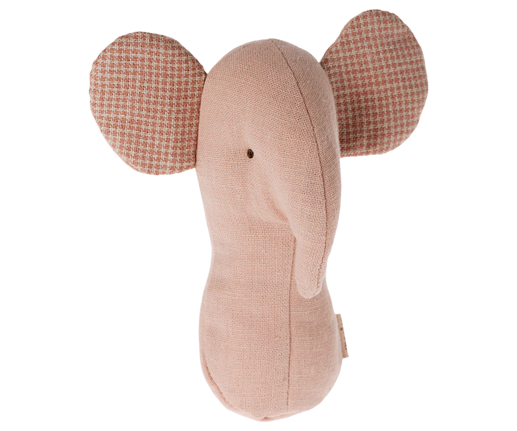 Maileg Lullaby Friends - Elephant Rattle | Rose