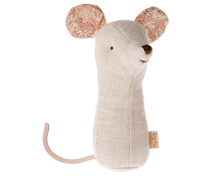 Maileg Lullaby Friends - Mouse Rattle | Natural