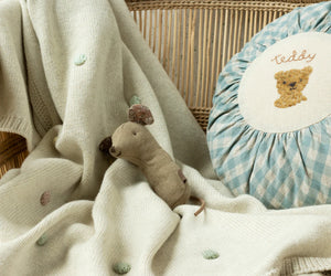 Maileg Lullaby Friends - Mouse Rattle | Light Umber