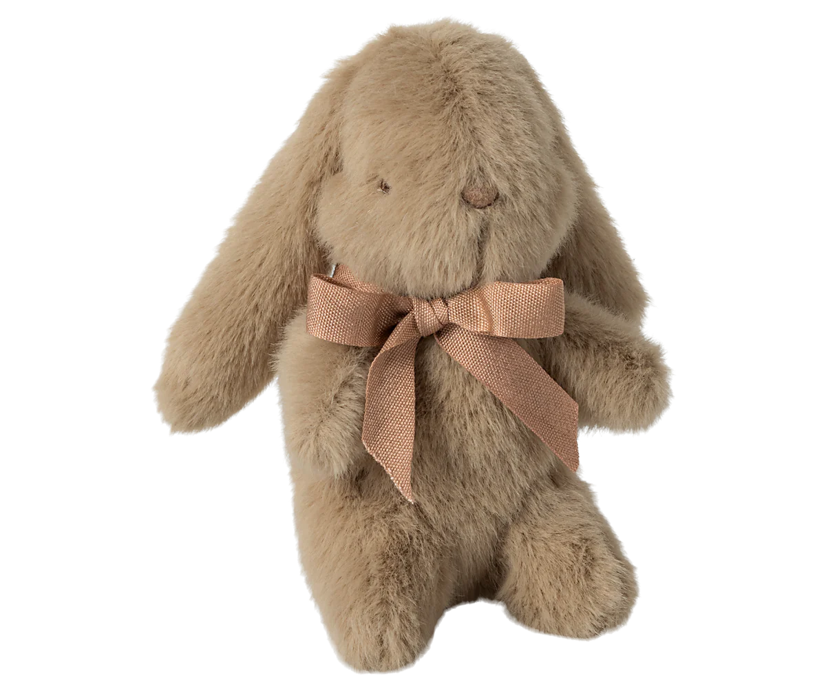 Maileg Plush Bunny Mini - Dusty Brown