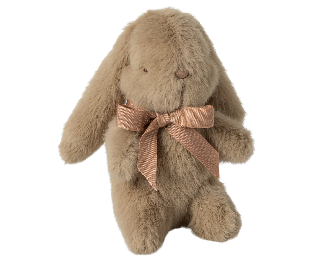 Maileg Plush Bunny Mini - Dusty Brown