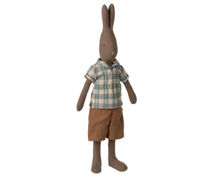 Maileg - Rabbit Size 3, Brown | Shirt & Shorts