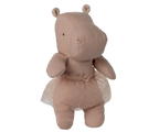 Maileg - Safari Friends, Hippo with Skirt, Small | Soft Rose