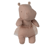 Load image into Gallery viewer, Maileg - Safari Friends, Hippo with Skirt, Small | Soft Rose
