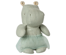 Load image into Gallery viewer, Maileg - Safari Friends, Hippo with Skirt, Small | Mint
