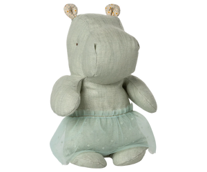 Maileg - Safari Friends, Hippo with Skirt, Small | Mint