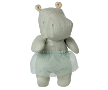 Load image into Gallery viewer, Maileg - Safari Friends, Hippo with Skirt, Small | Mint
