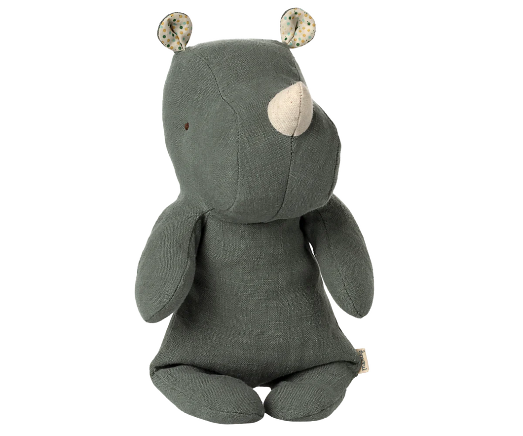 Maileg - Safari Friends, Rhino, Small | Pine