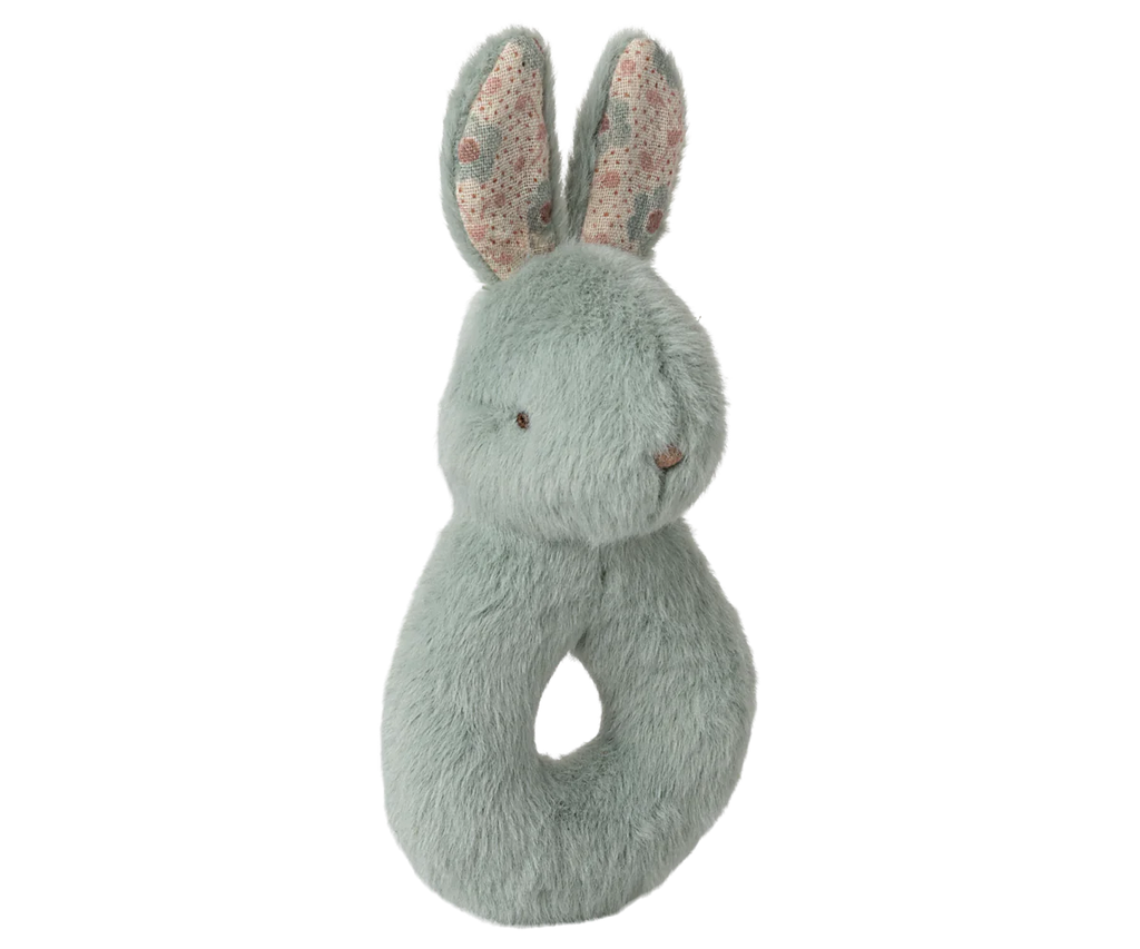 Maileg - Rabbit Rattle Set | Mint