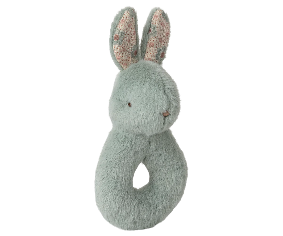 Maileg - Rabbit Rattle Set | Mint