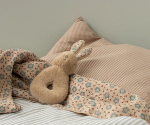 Maileg - Rabbit Rattle Set | Cream Peach