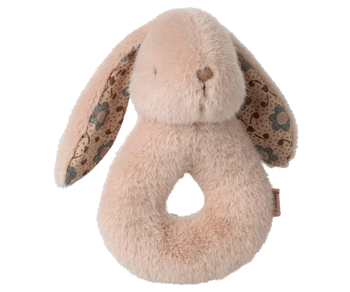 Maileg - Rabbit Rattle Set | Powder