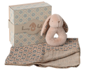 Maileg - Rabbit Rattle Set | Powder