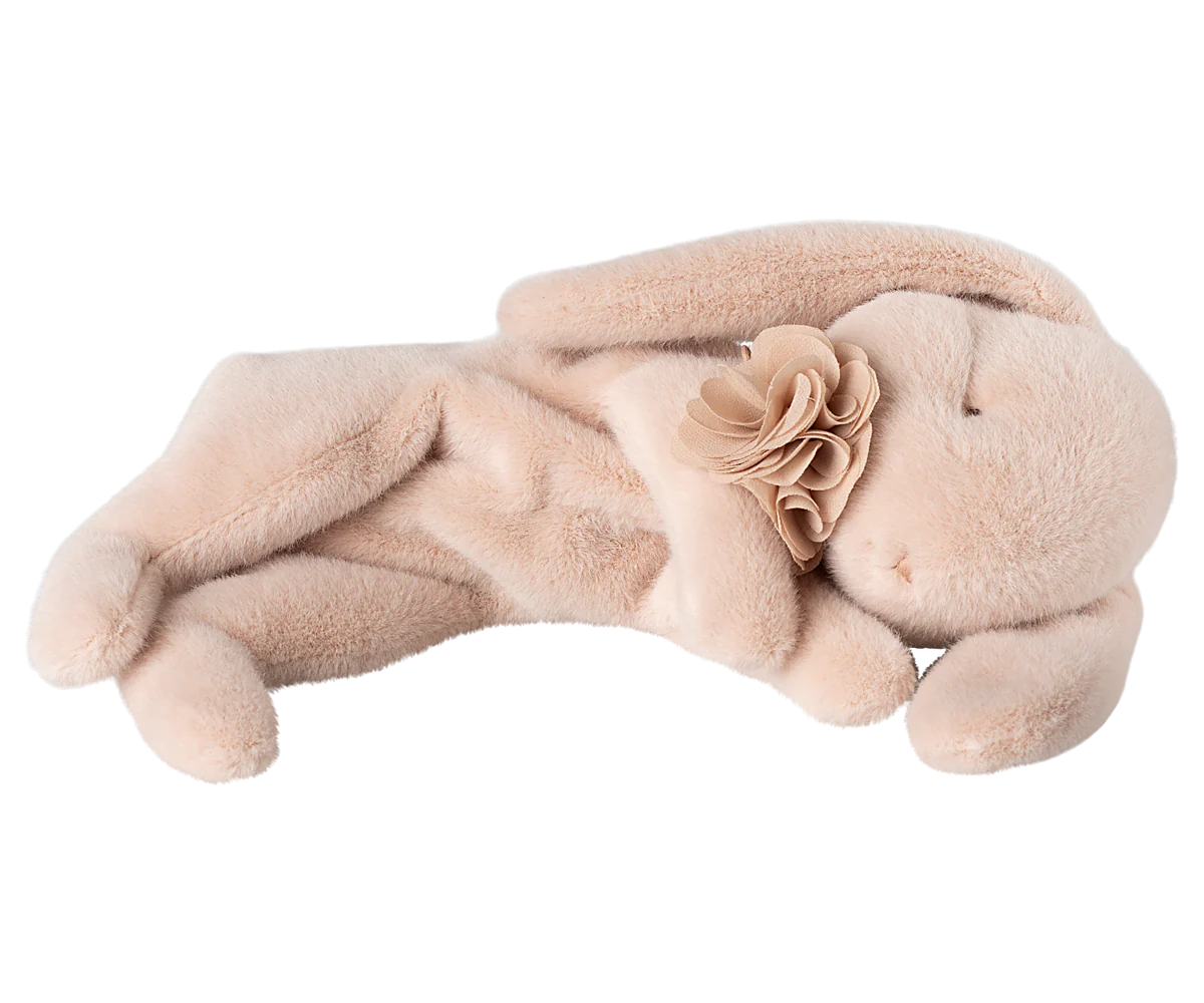 Maileg - Sleeping Bunny Plush, Small | Powder