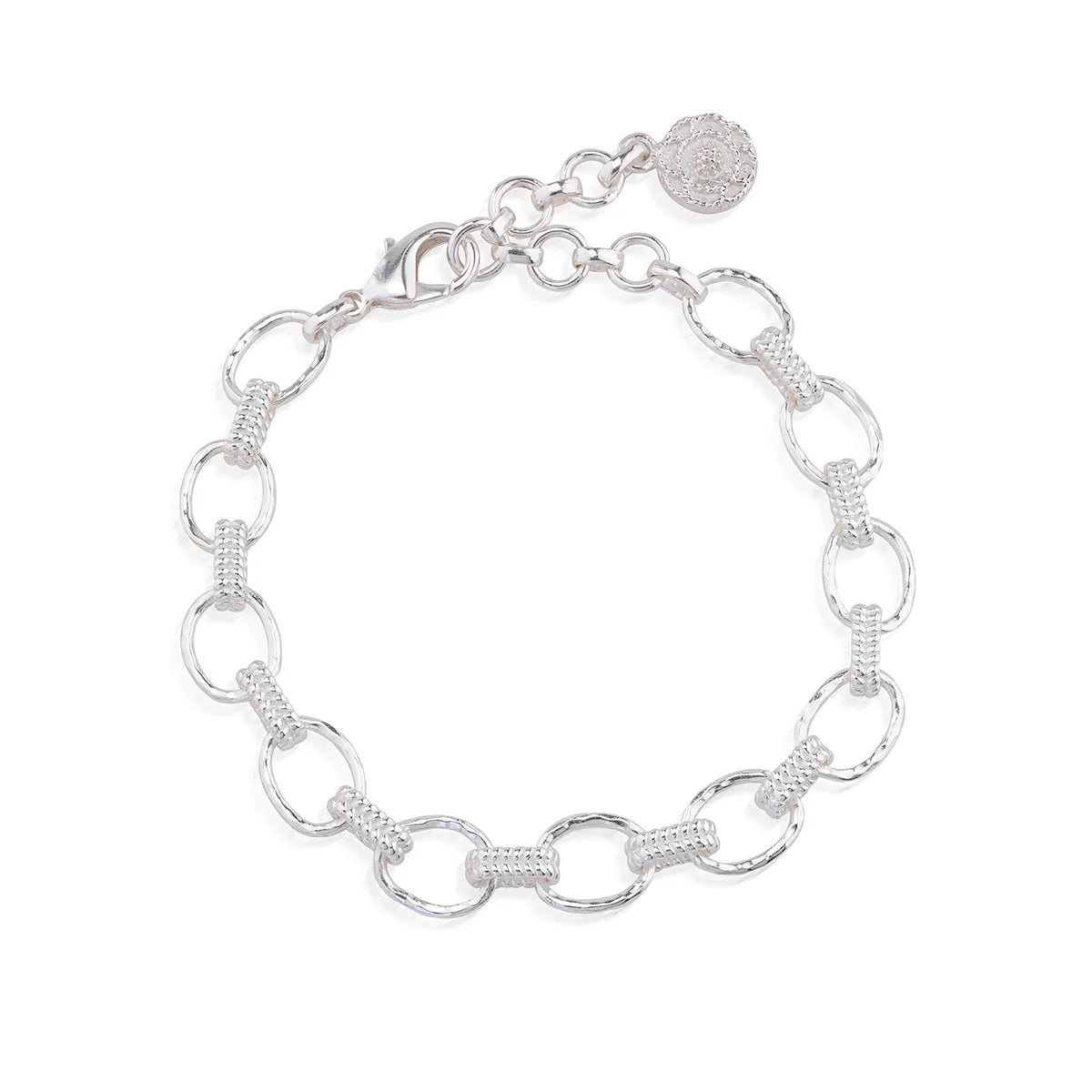 Capucine De Wulf Cleopatra Small Link Bracelet - 7" + 1.5" | Silver *
