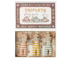 Maileg - Baby Triplets in Box