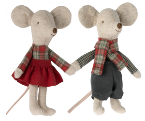 Maileg - Winter Mice Twins - Little Brother and Sister