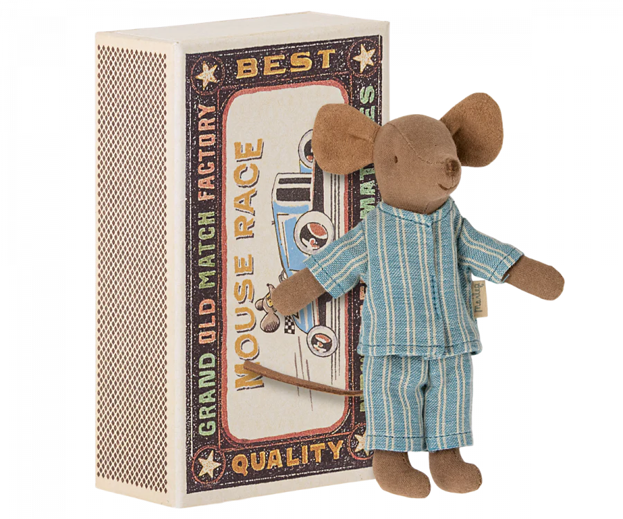 Maileg Mouse in a Matchbox - Big Brother