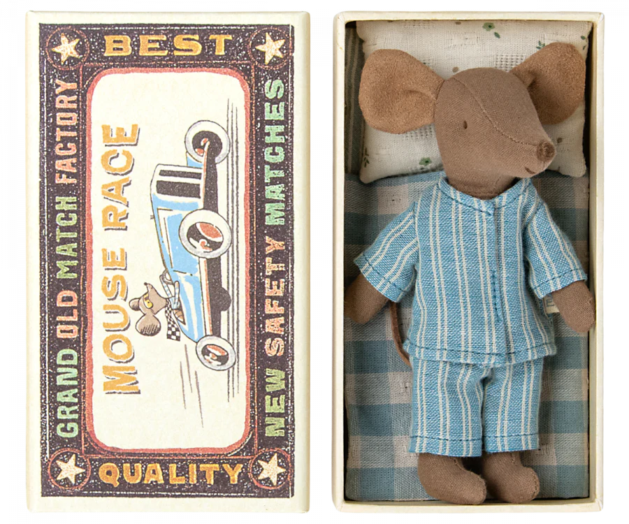Maileg Mouse in a Matchbox - Big Brother