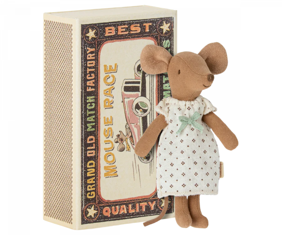 Maileg Mouse in a Matchbox - Big Sister