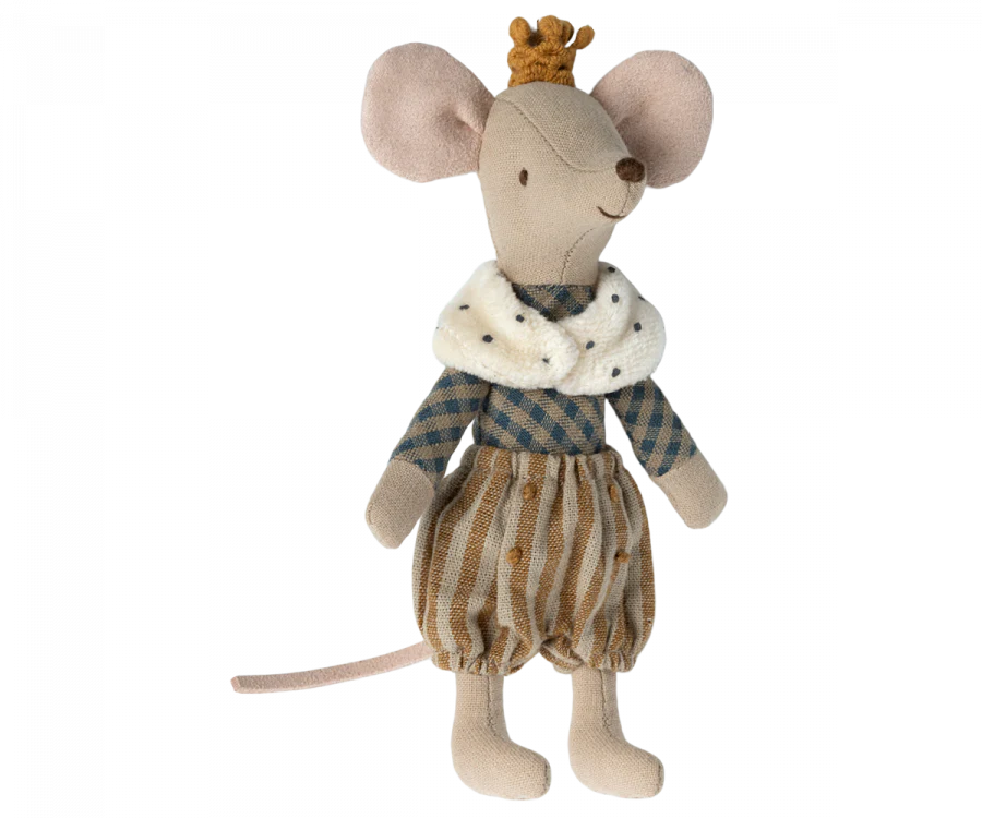 Maileg Prince Mouse Big Brother - Deep Blue