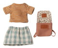 Maileg Clothes & Bag, Big Sister Mouse - Old Rose