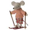 Maileg - Winter Mouse with Ski Set - Big Sister