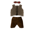Maileg Vest, Pants & Bow Tie, Grandpa Mouse