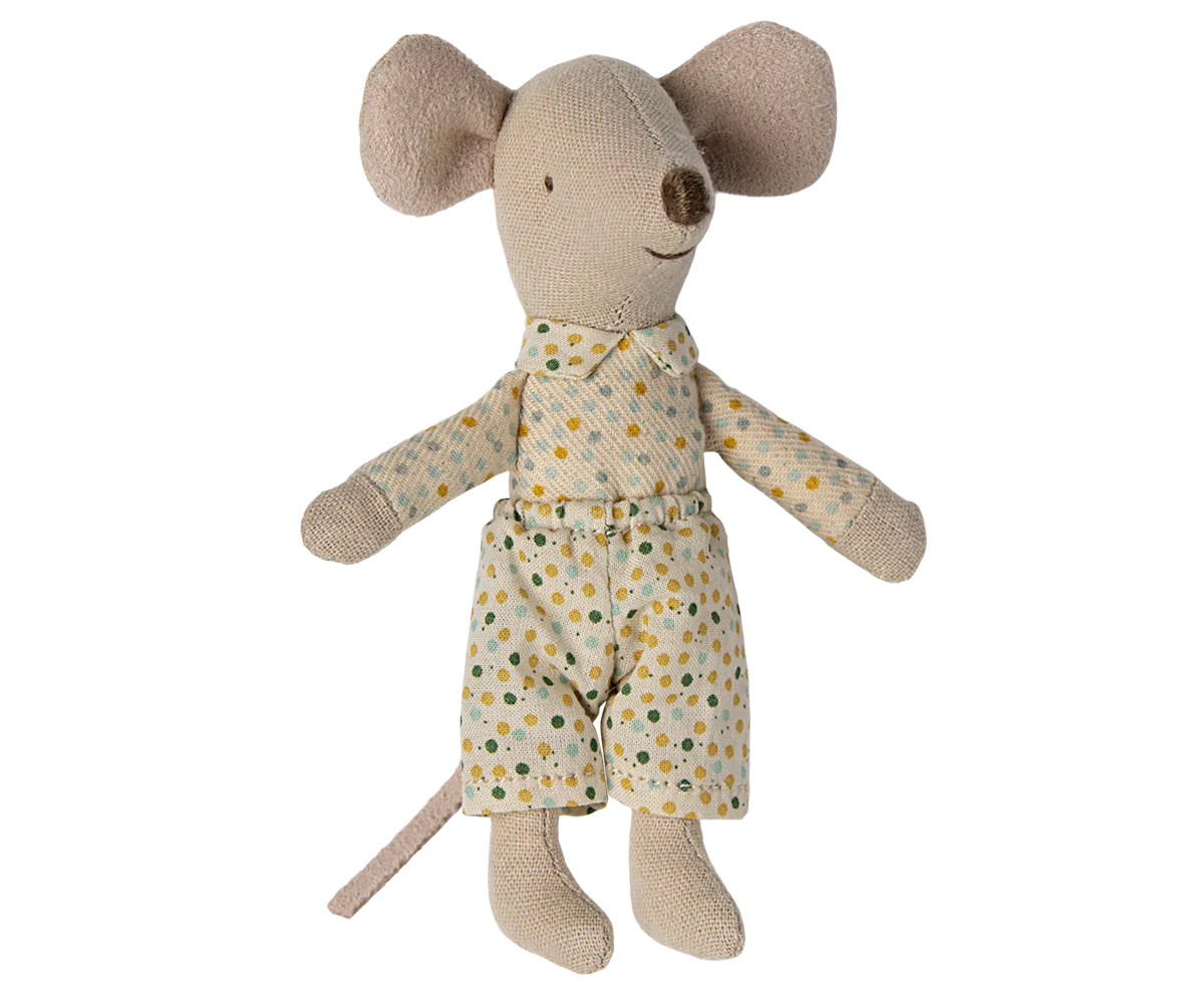 Maileg Little Brother, Mouse in Matchbox