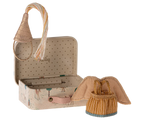 Maileg Fairy Clothes in Suitcase, LIttle Sister Mouse