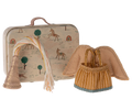 Maileg Fairy Clothes in Suitcase, LIttle Sister Mouse